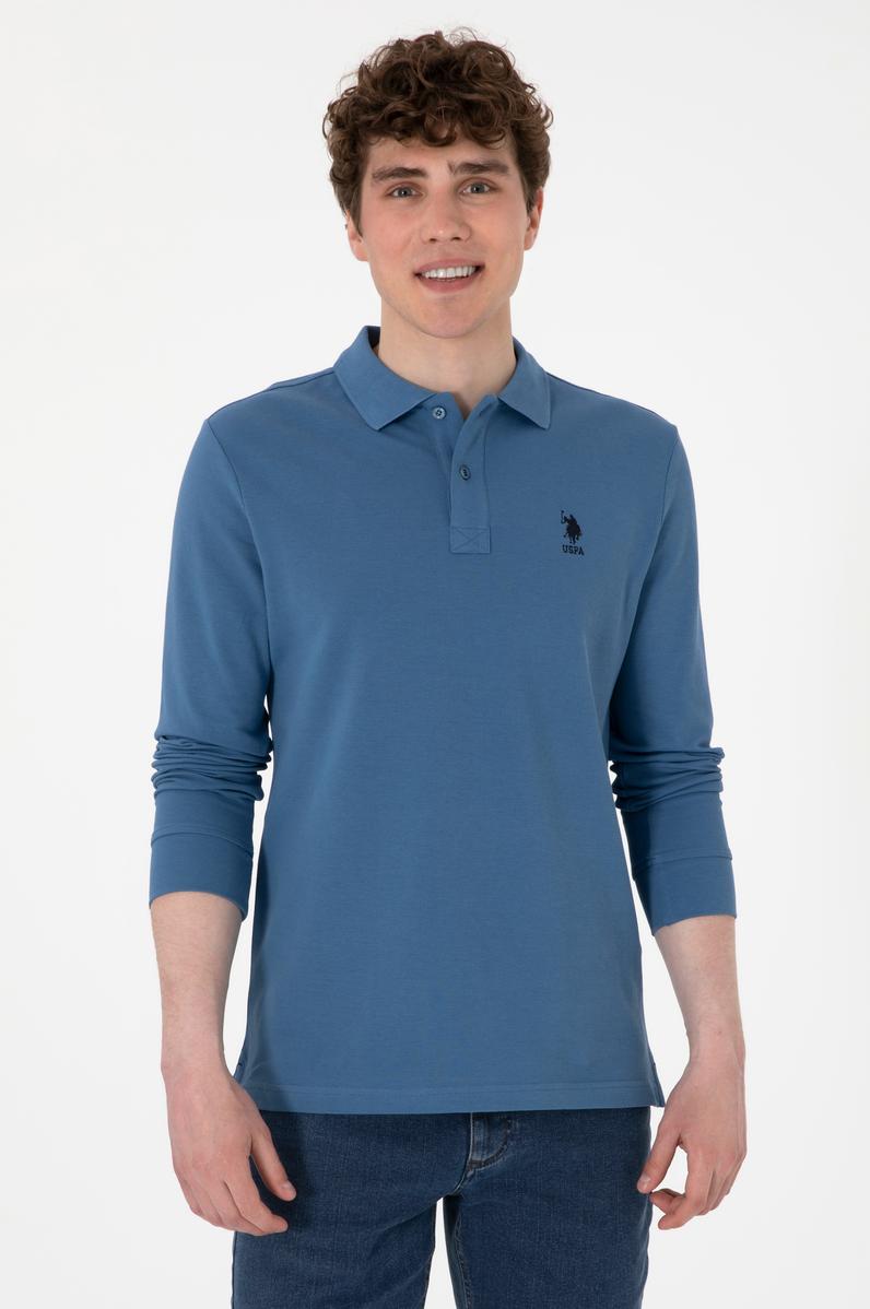 Erkek Saks Basic Sweatshirt