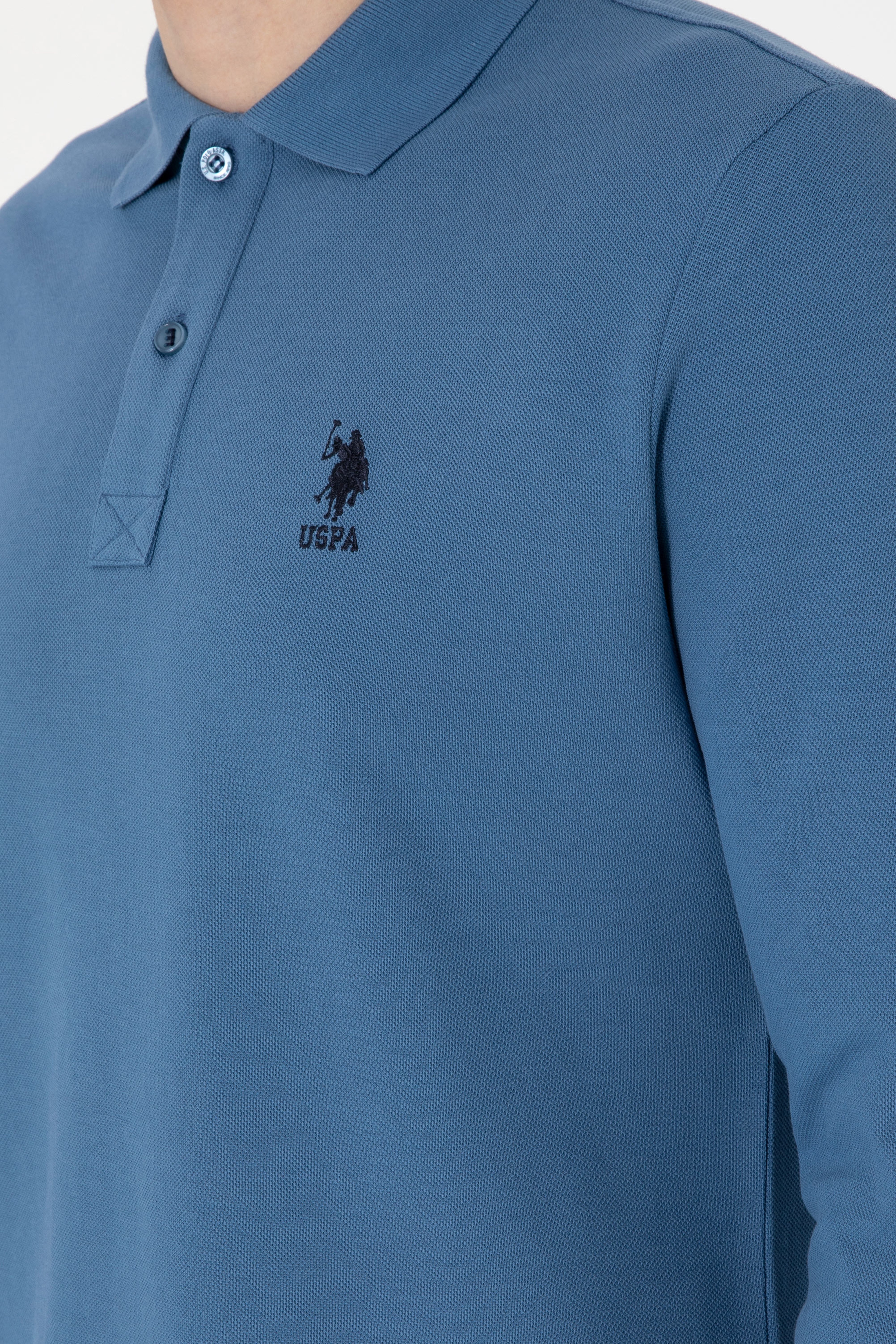 Erkek Saks Basic Sweatshirt