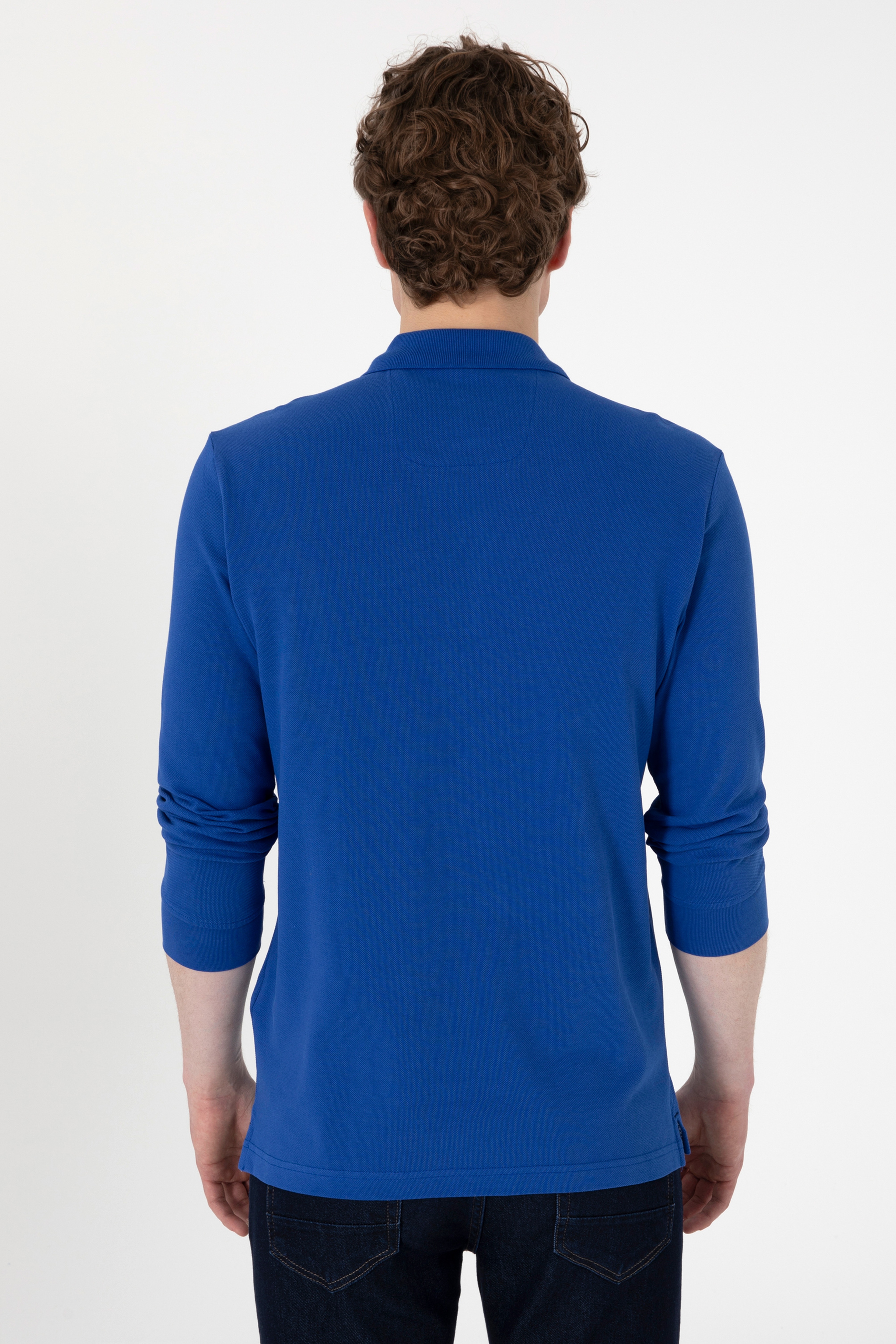Erkek Saks Basic Sweatshirt - Image 7