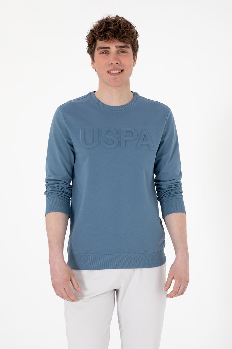 Erkek Saks Basic Sweatshirt