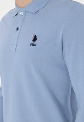 Erkek Açık Mavi Basic Sweatshirt - 50289062261