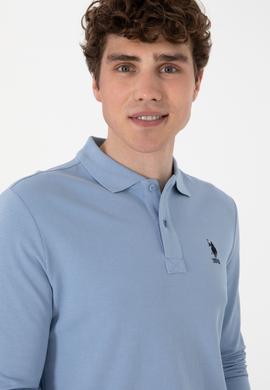 Erkek Açık Mavi Basic Sweatshirt - 50289062261