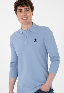 Erkek Açık Mavi Basic Sweatshirt - 50289062261