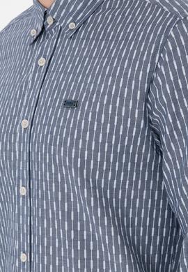 Erkek Açık Lacivert Uzun Kollu Gömlek - 50300454007