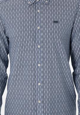 Erkek Açık Lacivert Uzun Kollu Gömlek - 50300454007