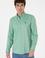 Erkek Yeşil Uzun Kollu Basic Gömlek