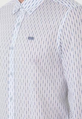 Erkek Mavi Uzun Kollu Gömlek - 50300454018