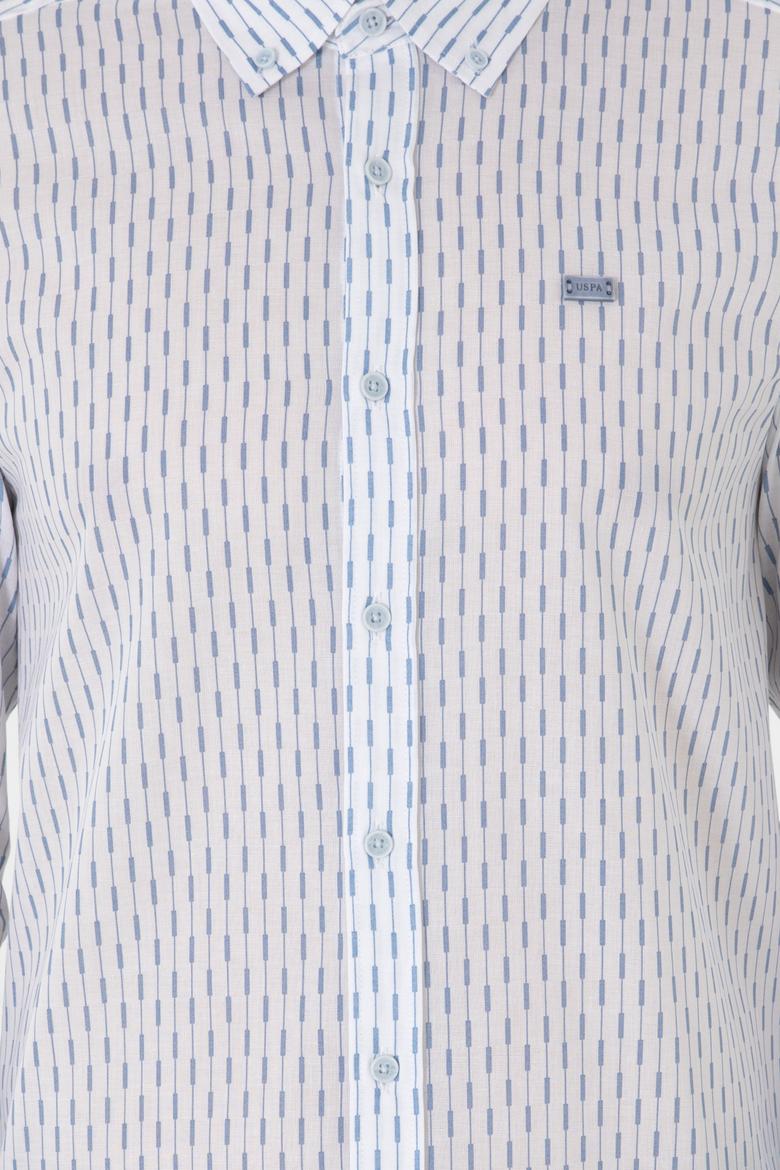 Erkek Mavi Uzun Kollu Gömlek - 50300454018