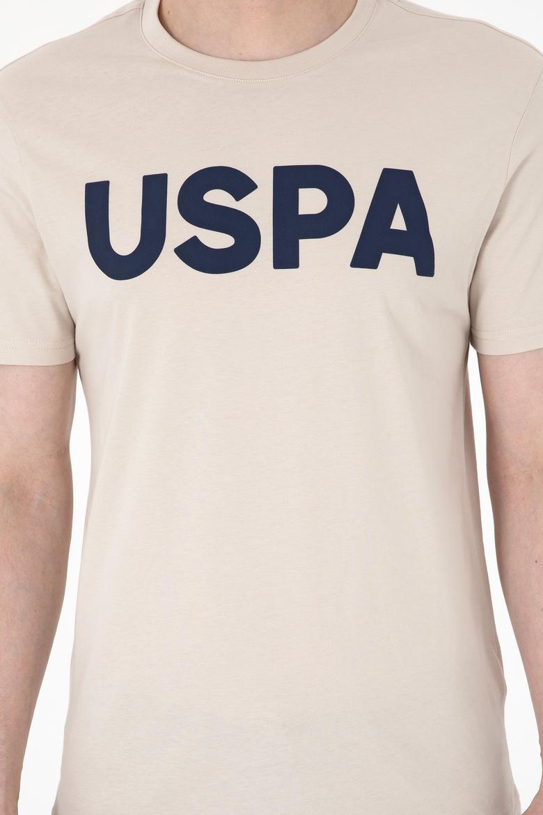 Erkek Regular Fit Bisiklet Yaka Taş Basic Tişört - 50297988143