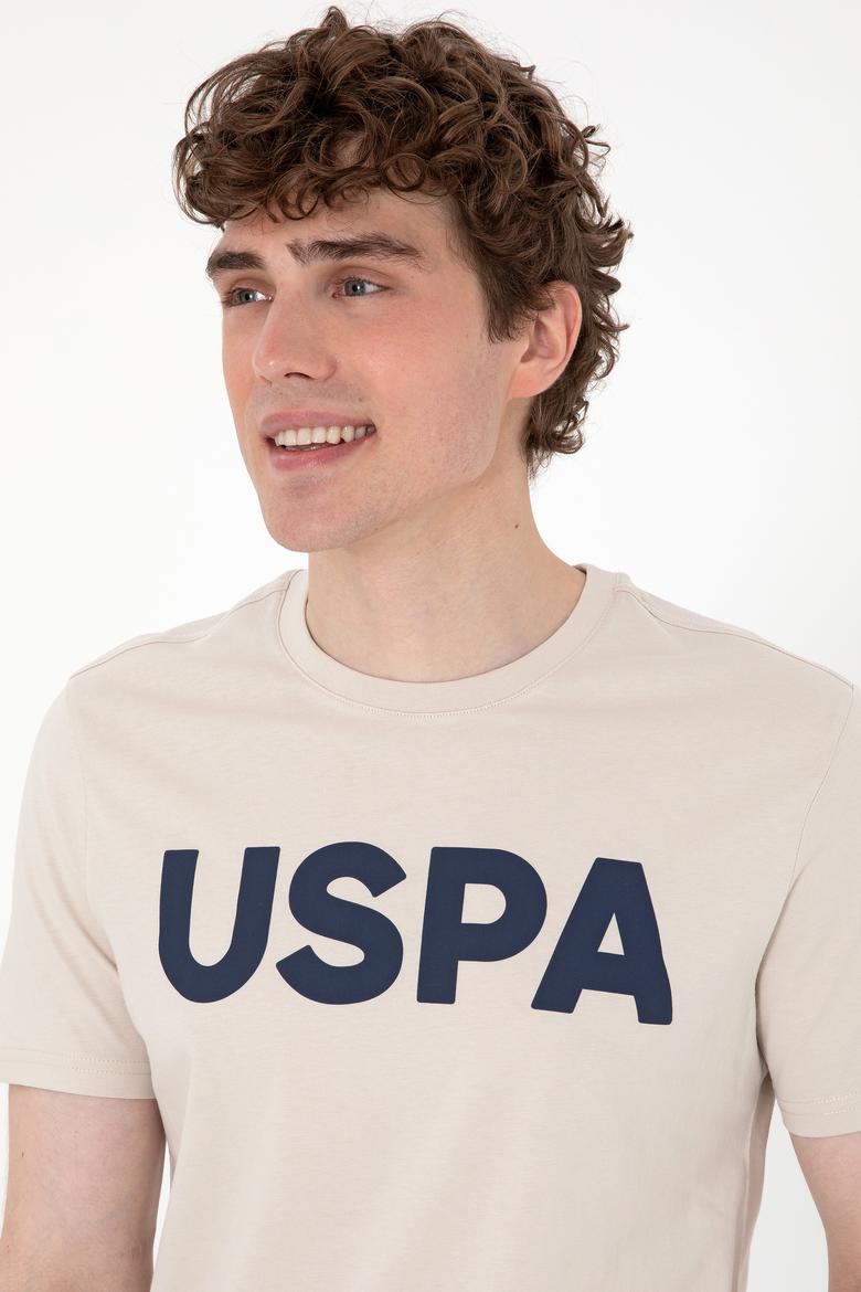 Erkek Regular Fit Bisiklet Yaka Taş Basic Tişört - 50297988143