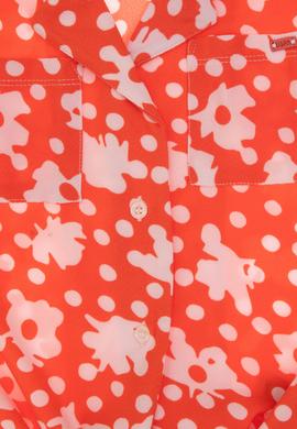 Kız Çocuk Nar Çiçeği Örme Gömlek - 50283391001