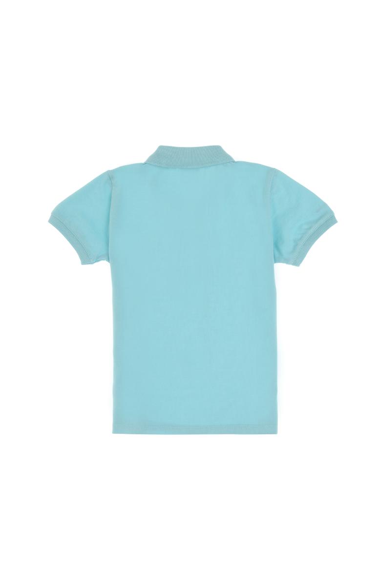 Erkek Çocuk Su Yeşili Basic Tişört - 50279572210