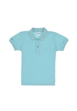 Erkek Çocuk Su Yeşili Basic Tişört - 50279572210