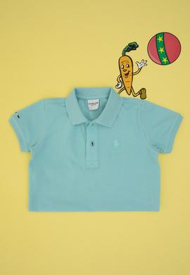 Erkek Çocuk Su Yeşili Basic Tişört - 50279572210