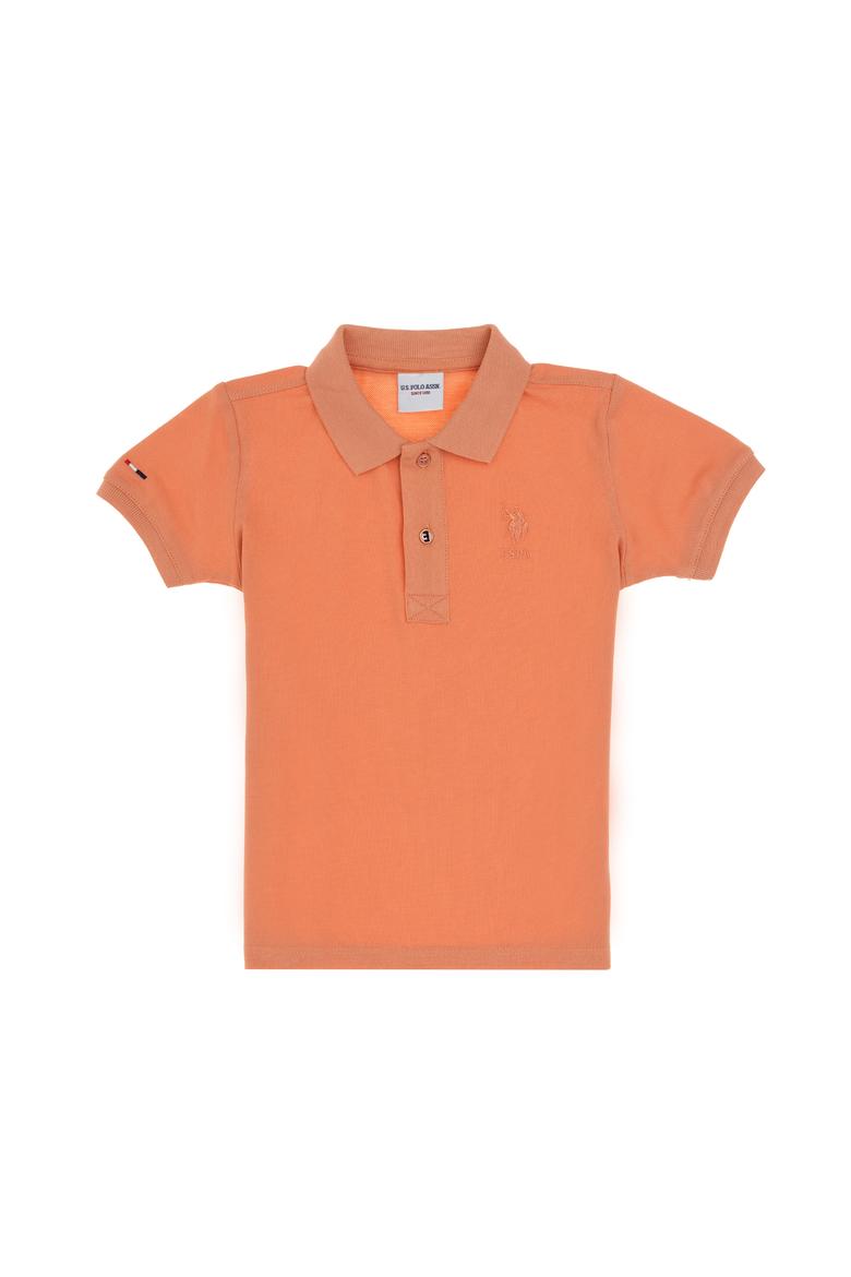 Erkek Çocuk Somon Basic Tişört