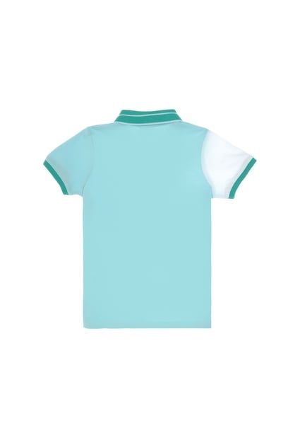 Erkek Çocuk Aqua Polo Yaka Tişört