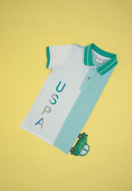 Erkek Çocuk Aqua Polo Yaka Tişört - 50299836027