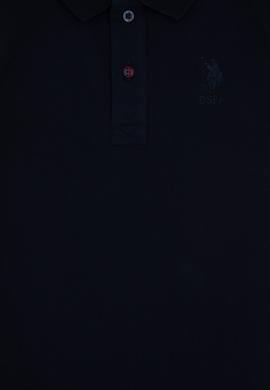 Erkek Çocuk Lacivert Basic Polo Yaka Tişört - 50298049097