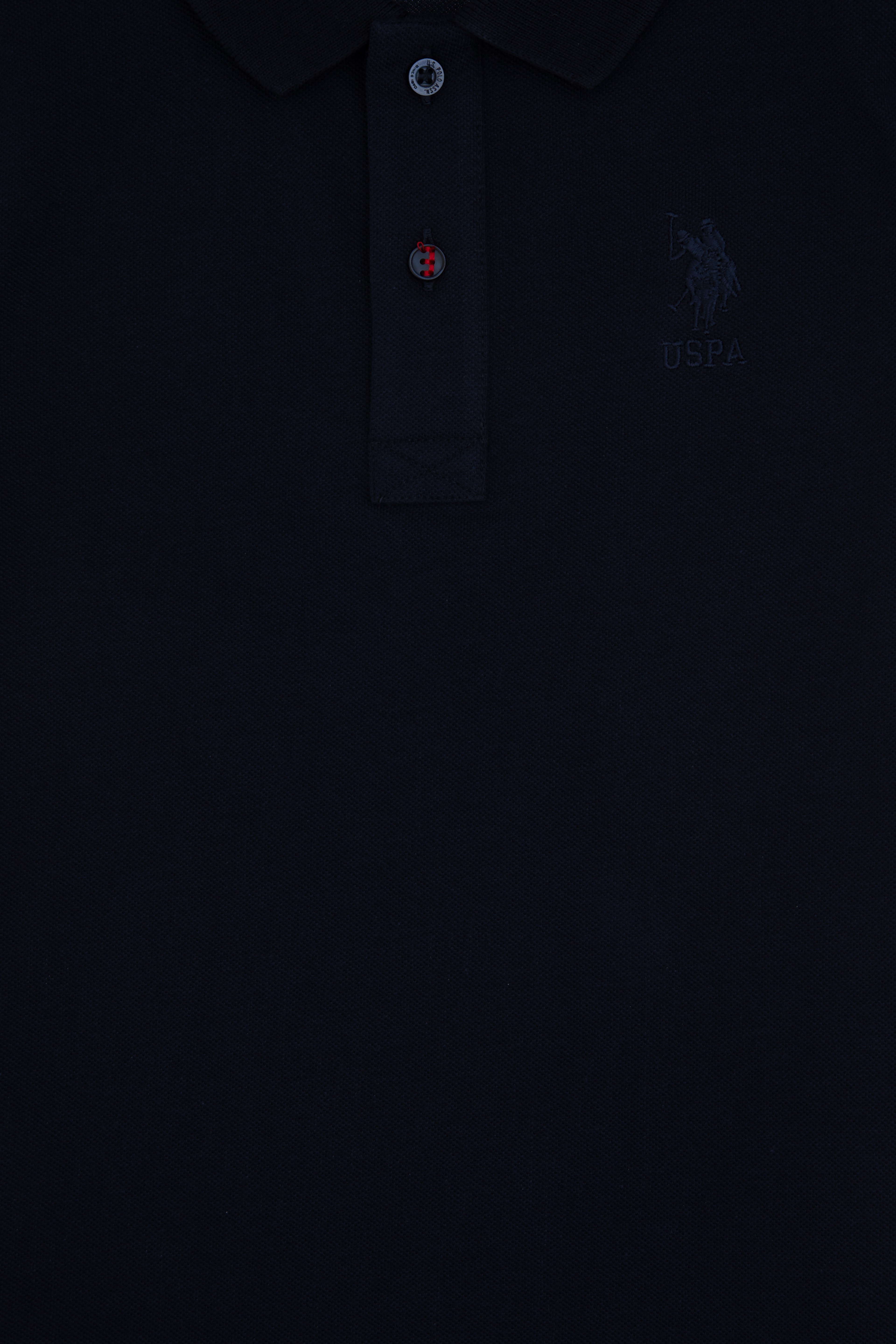 Erkek Çocuk Lacivert Basic Polo Yaka Tişört - Image 3