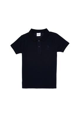 Erkek Çocuk Lacivert Basic Polo Yaka Tişört - 50298049097