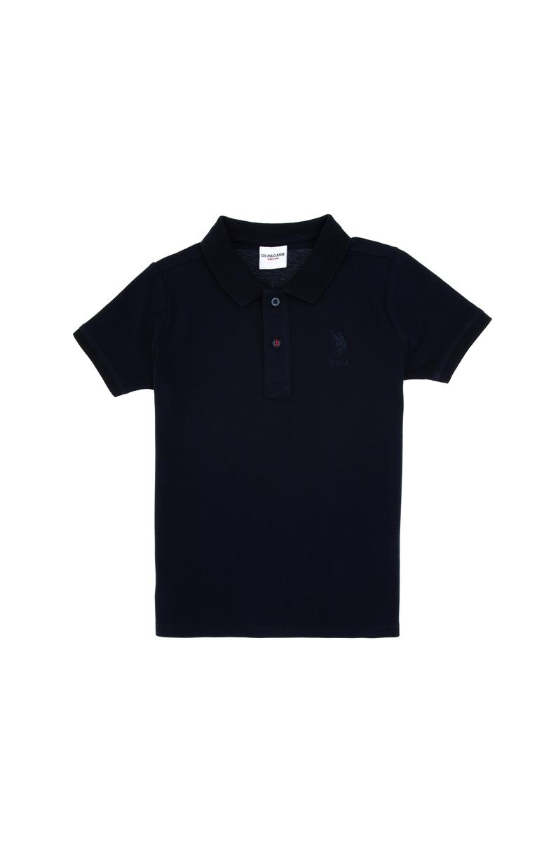 Erkek Çocuk Lacivert Basic Polo Yaka Tişört