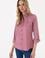 Kadın Vişne Uzun Kollu Basic Gömlek