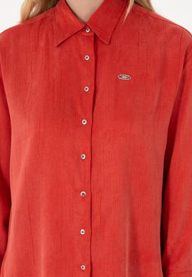 Kadın Pudra Uzun Kollu Gömlek - 50293971003