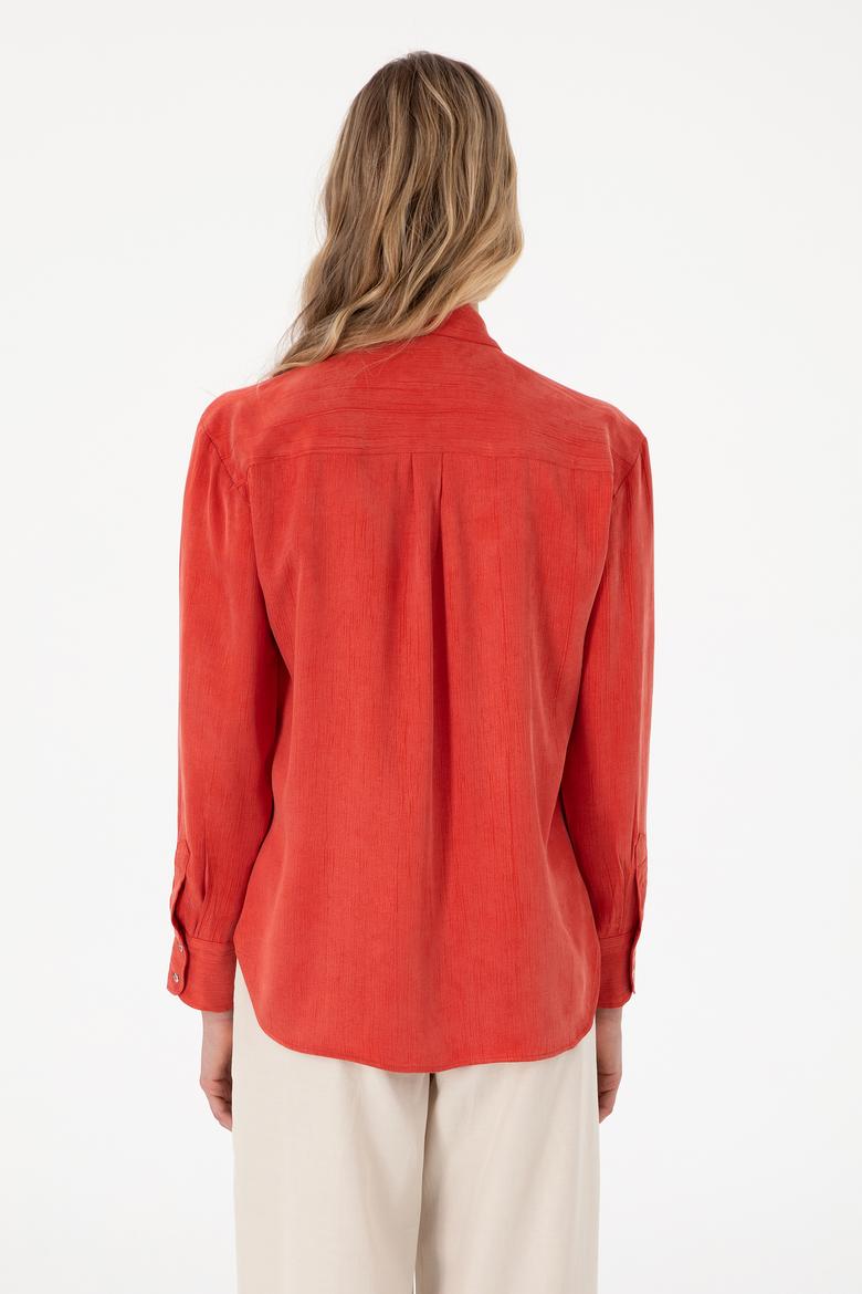 Kadın Pudra Uzun Kollu Gömlek - 50293971003