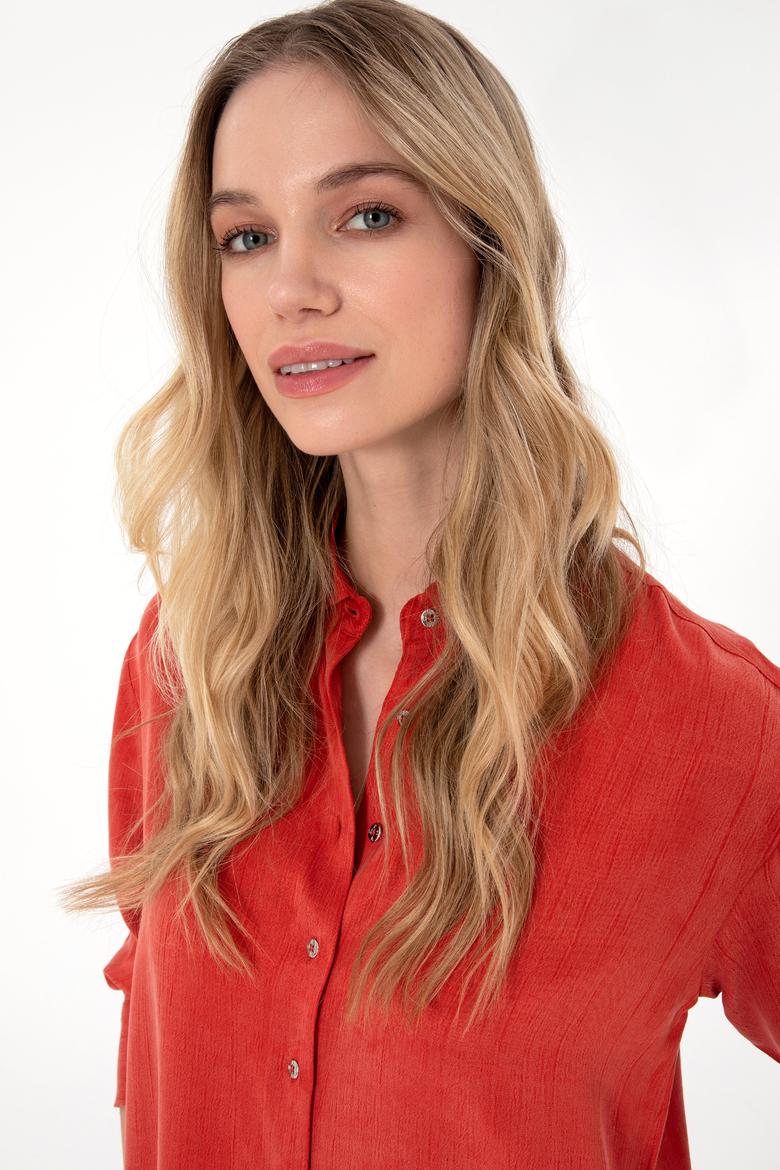 Kadın Pudra Uzun Kollu Gömlek - 50293971003