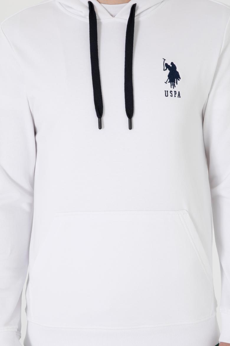 Erkek Beyaz Basic Sweatshirt - 50289059129