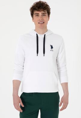 Erkek Beyaz Basic Sweatshirt - 50289059129