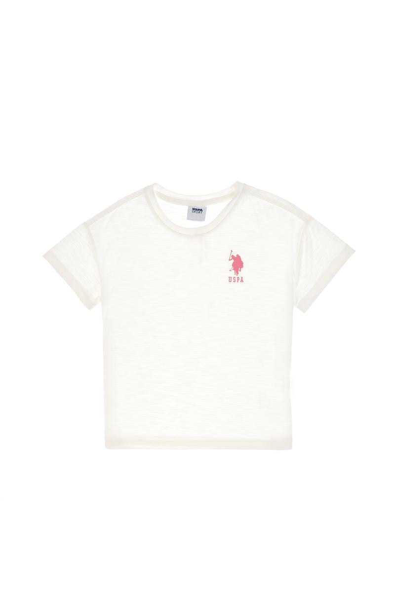 Kız Çocuk Beyaz Tişört