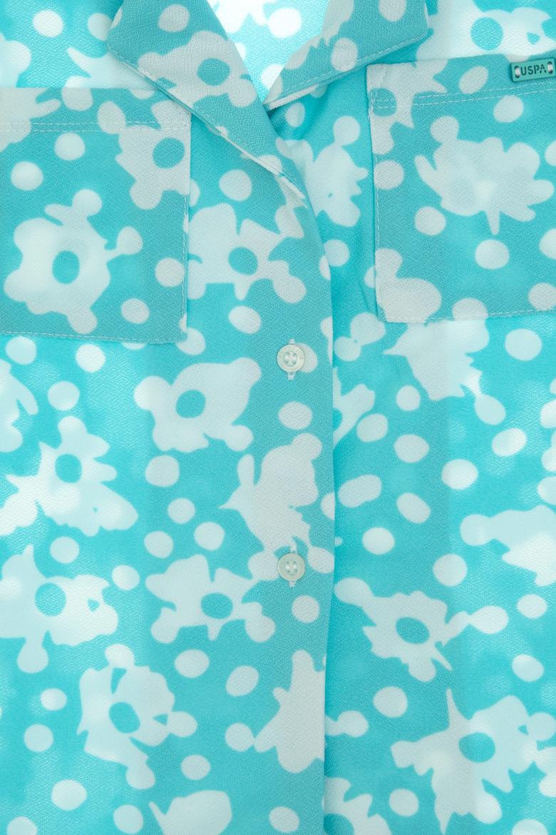 Kız Çocuk Mint Örme Gömlek - 50283391011