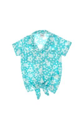 Kız Çocuk Mint Örme Gömlek - 50283391011