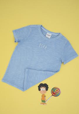 Erkek Çocuk Açık Mavi Tişört - 50279594004