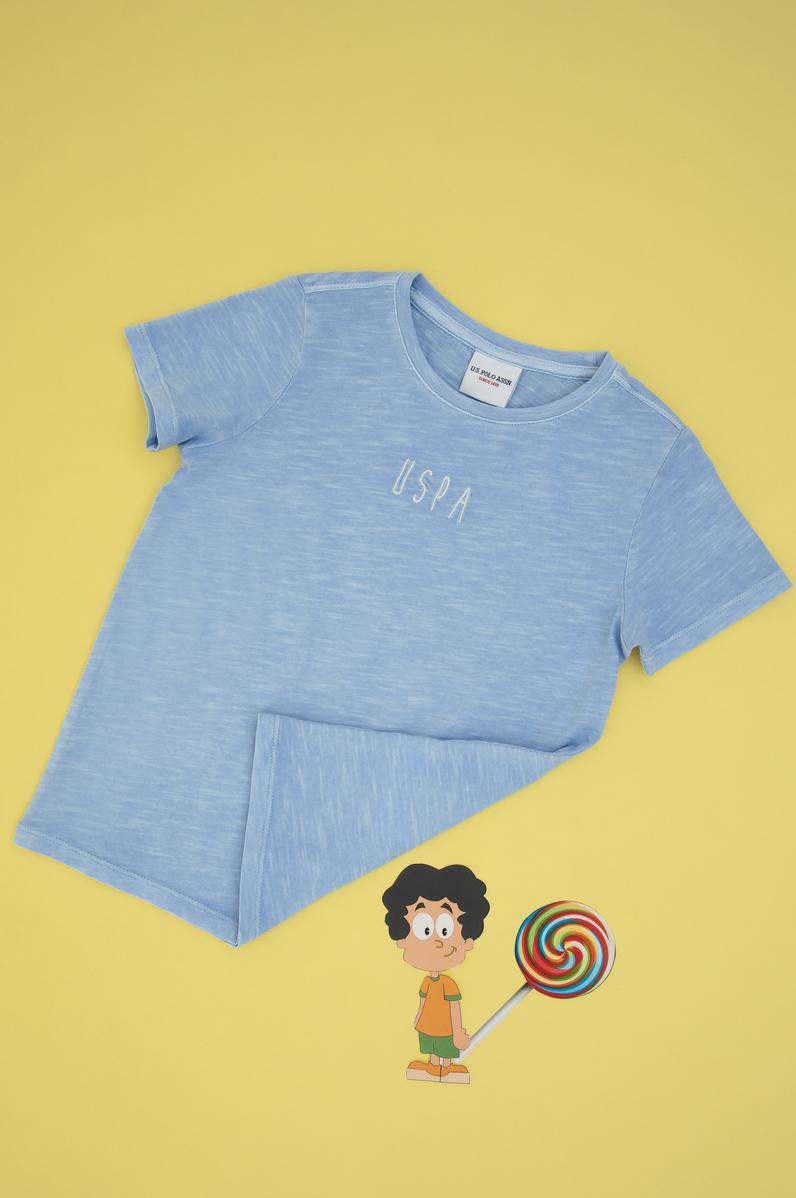 Erkek Çocuk Açık Mavi Tişört