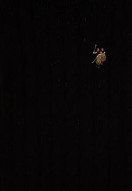 Erkek Çocuk Siyah Basic Kazak - 50288889033