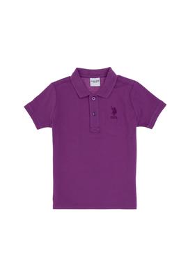 Erkek Çocuk Menekşe Basic Tişört - 50298049112