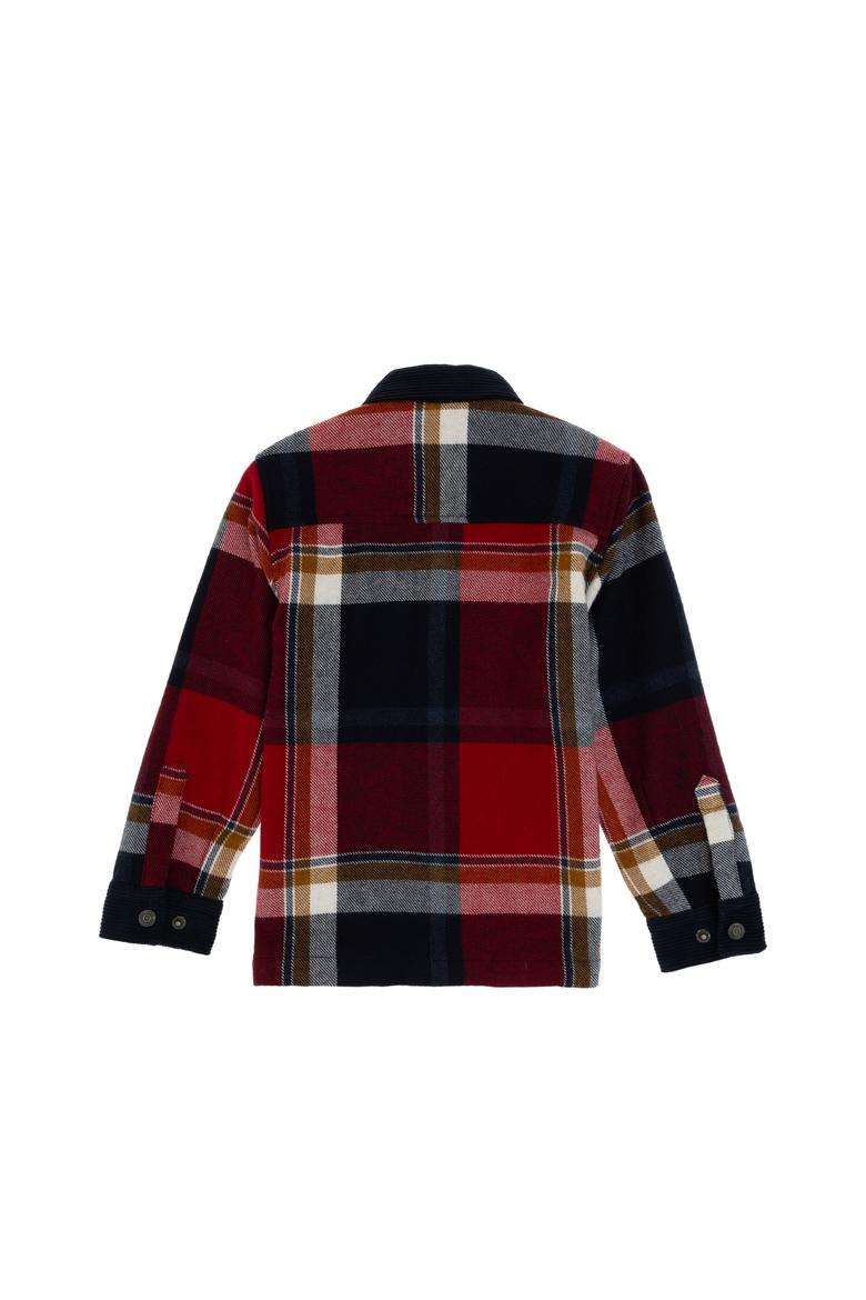 Erkek Çocuk Kırmızı Uzun Kollu Gömlek - 50292973006