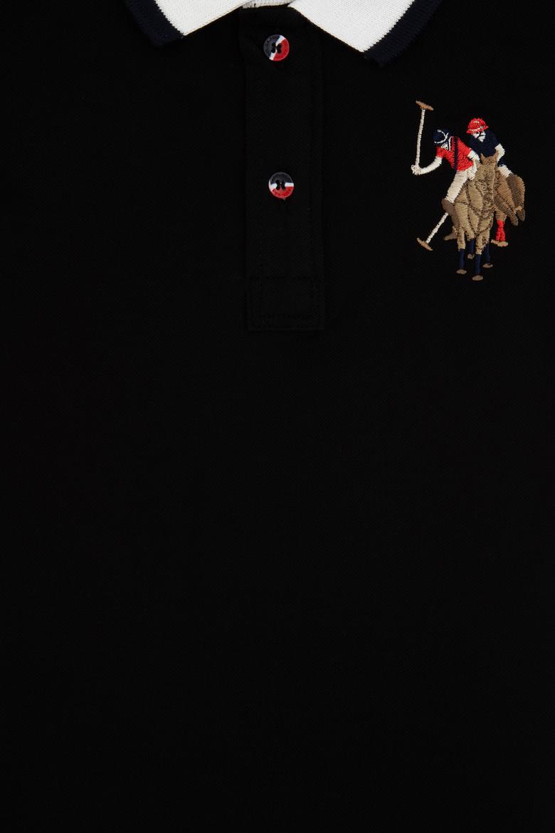 Erkek Çocuk Siyah Basic Tişört - 50298059047