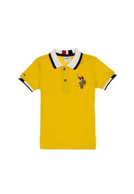 Erkek Çocuk Sarı Basic Tişört - 50298059008