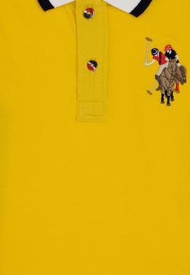 Erkek Çocuk Sarı Basic Tişört - 50298059008