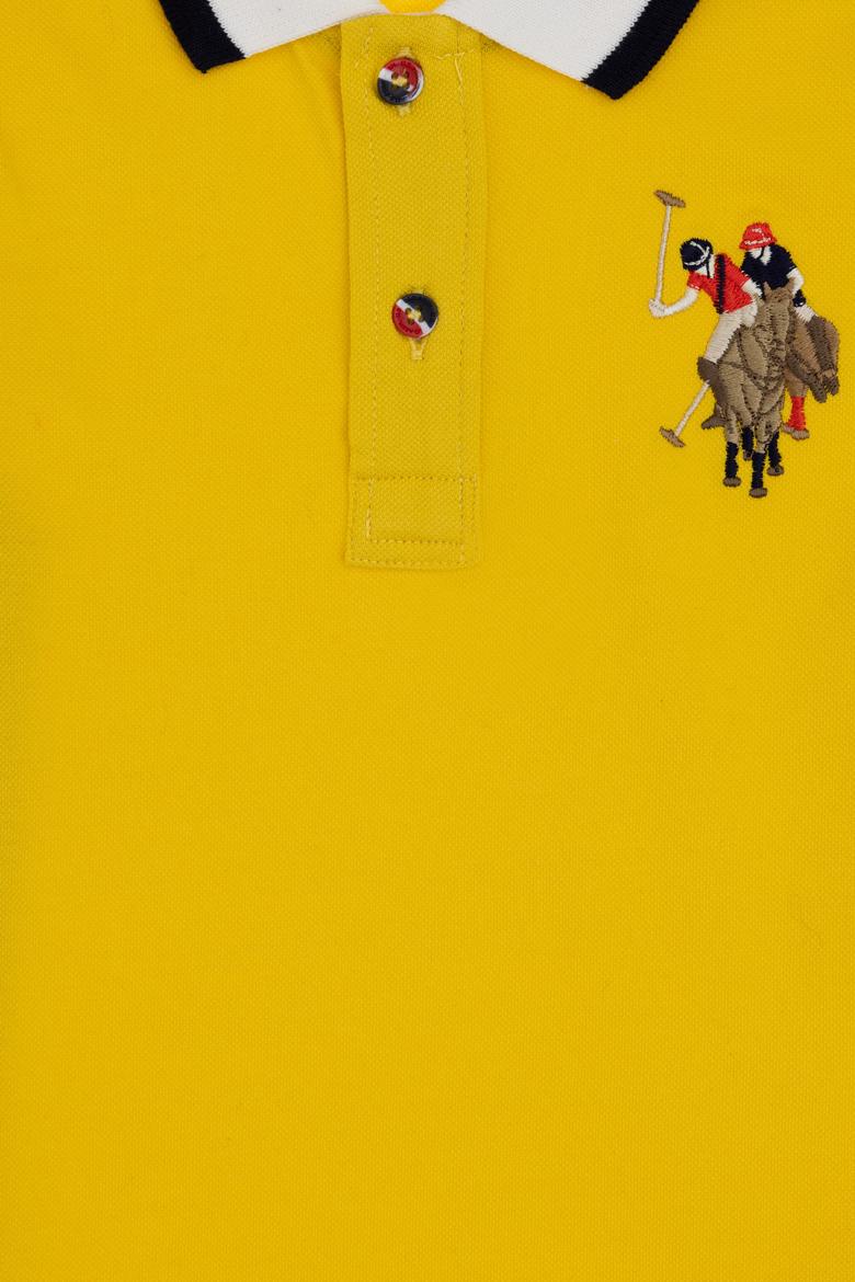 Erkek Çocuk Sarı Basic Tişört - 50298059008