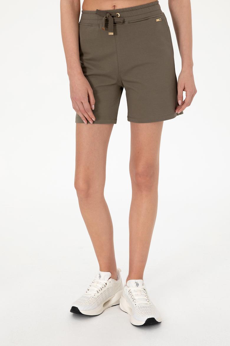 Kadın Vizon Örme Şort - 50305755043