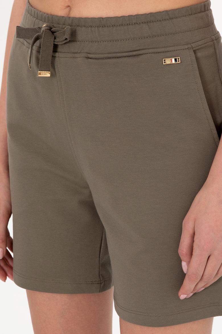 Kadın Vizon Örme Şort - 50305755043