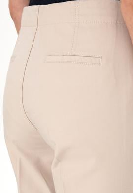 Kadın Taş Slim Flare Cropped Fit Kanvas Pantolon - 50301156015