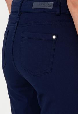 Kadın Lacivert Toothpick Fit Kanvas Pantolon - 50299110045