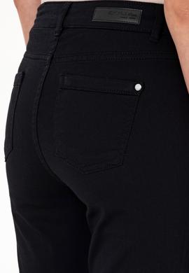 Kadın Siyah Toothpick Fit Kanvas Pantolon - 50299110052