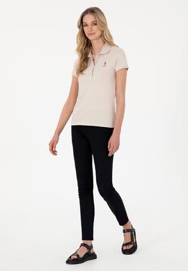 Kadın Siyah Toothpick Fit Kanvas Pantolon - 50299110052