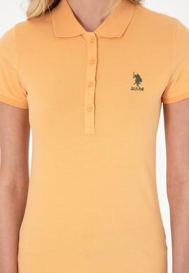 Kadın Kavun Basic Polo Yaka Tişört - 50307689017